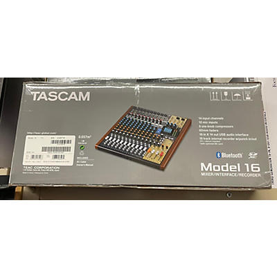 TASCAM MODEL 16 Powered Mixer
