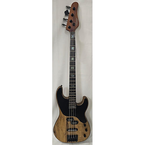 Schecter Guitar Research MODEL T EXOTIC Electric Bass Guitar Natural