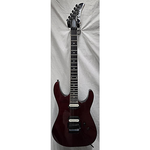 Dean MODERN 24 Solid Body Electric Guitar Trans Red