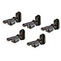 Proline MOUNT Premium Wall-Mounted Guitar Hanger 5-Pack - Black
