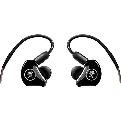 Mackie MP-120 Single Dynamic Driver Professional In-Ear Monitors Black