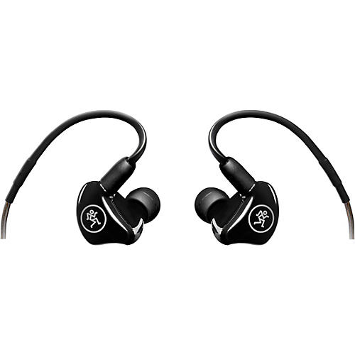 Mackie MP-220 Dual Dynamic Driver Professional In-Ear Monitors Black