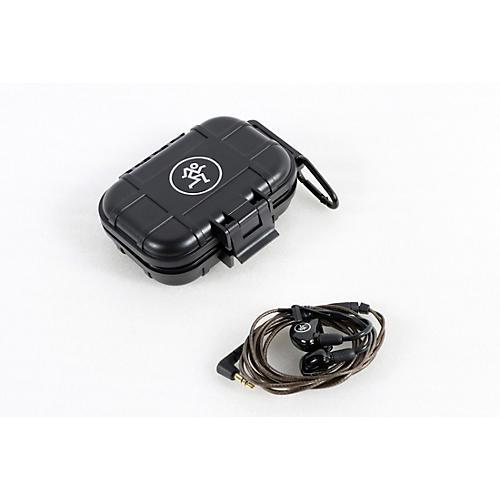 Mackie MP-220 Dual Dynamic Driver Professional In-Ear Monitors Condition 3 - Scratch and Dent Black 197881056032
