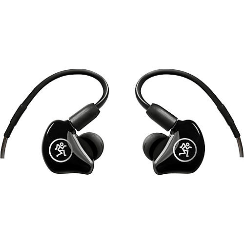 Mackie MP-240 Dual Hybrid Driver Professional In-Ear Monitors Black