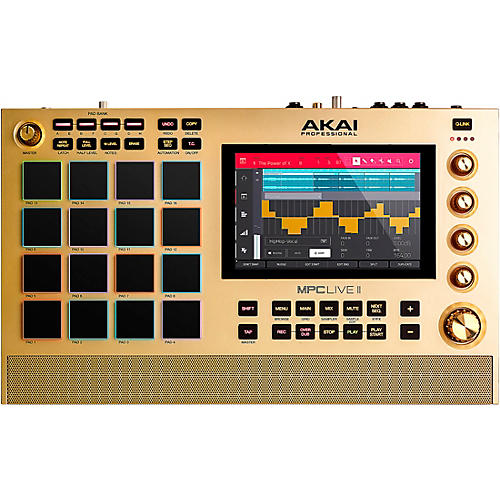 Akai Professional MPC Live II Controller Gold Condition 1 - Mint