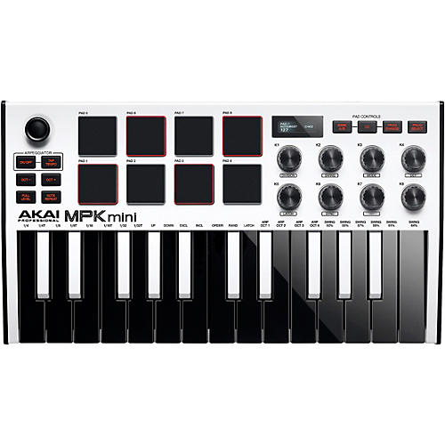 Akai Professional MPK Mini MK3 Keyboard Controller White
