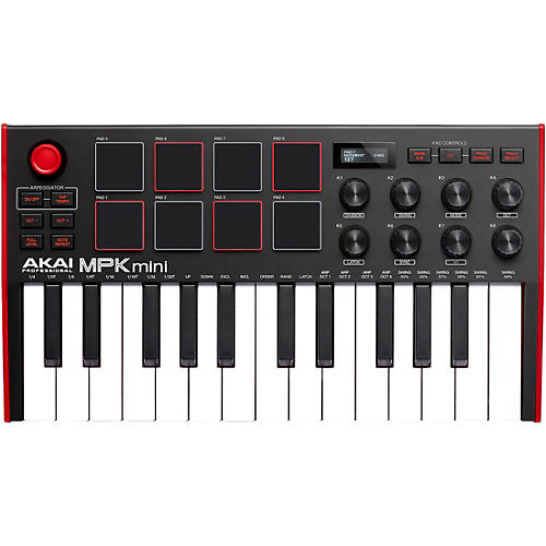 Akai Professional MPK mini mk3 Keyboard Controller Black