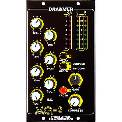 Drawmer MQ-2 Stereo 7-band 500 Series EQ/Compressor