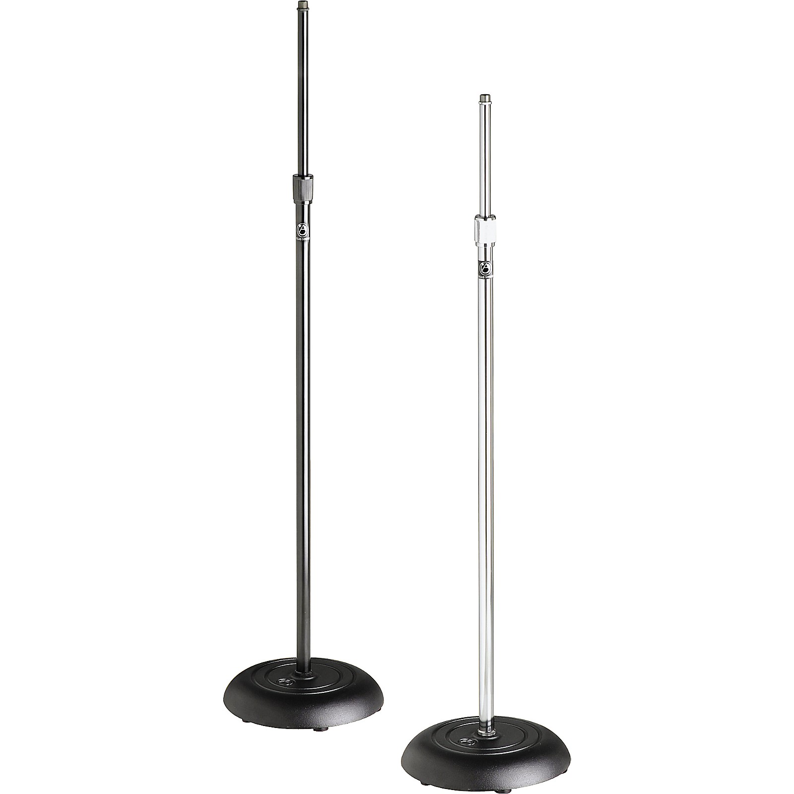 Atlas Sound MS 10C Round Base All Purpose Mic Stand Chrome Musician S   450646000375000 00 1600x1600 