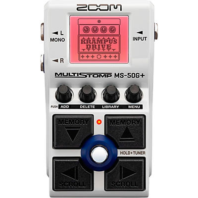 Zoom MS-50G+ Multistomp Guitar Effects Pedal -