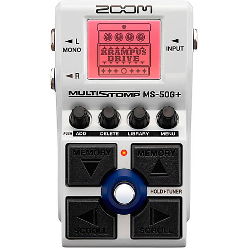 Zoom MS-50G+ Multistomp Guitar Effects Pedal Condition 1 - Mint White