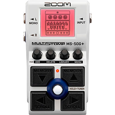 Zoom MS-50G+ Multistomp Guitar Effects Pedal