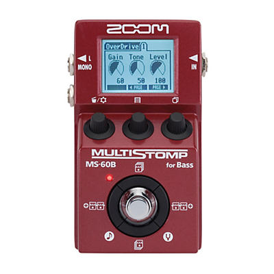 Zoom MS-60B Multi-Stomp Bass Pedal