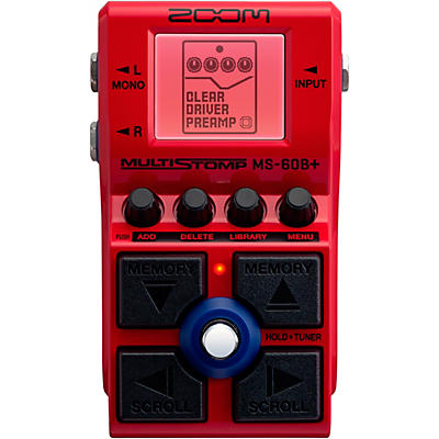 Zoom MS-60B+ MultiStomp Bass Effects Pedal -