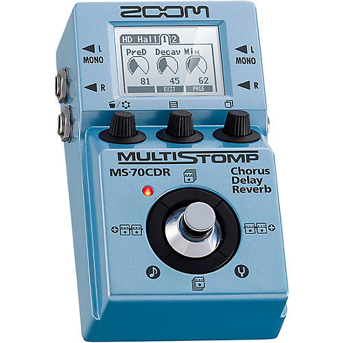 Zoom MS-70CDR MultiStomp Effects Pedal