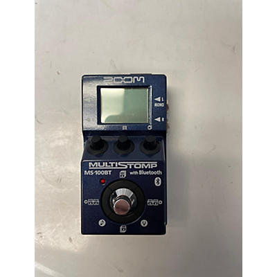 Zoom MS100BT Multistomp With Bluetooth Effect Processor