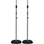 Proline MS235CR Round Base Mic Stand 2-Pack - Chrome