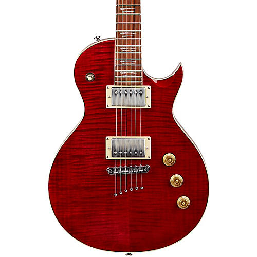 Mitchell MS450 Modern Single-Cutaway Electric Guitar Black Cherry