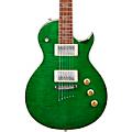 Mitchell MS450 Modern Single-Cutaway Electric Guitar Flame PurpleFlame Forrest Green