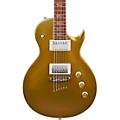 Mitchell MS450 Modern Single-Cutaway Electric Guitar Flame Forrest GreenGold Sparkle