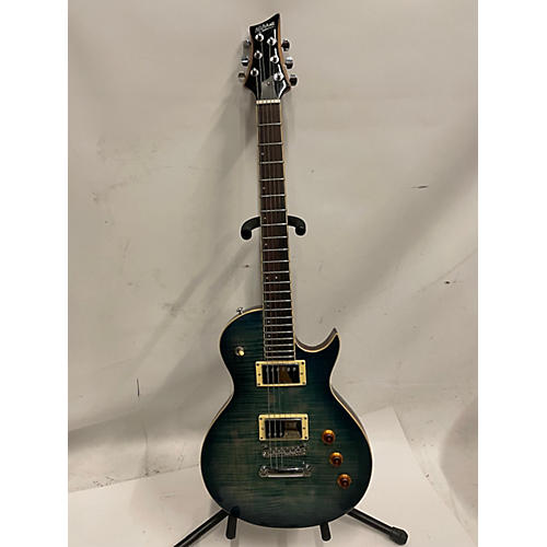 Mitchell MS470 Solid Body Electric Guitar Blue Sunburst