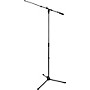 On-Stage Stands MS9701TB+ Heavy-Duty Tele-Boom Mic Stand Black