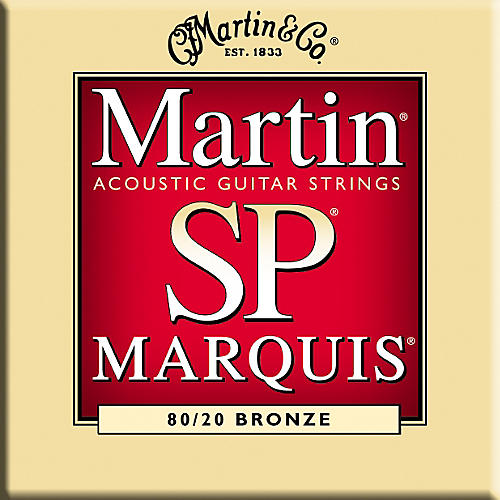 MSP1100 Marquis 80/20 Bronze Light Acoustic Guitar Strings