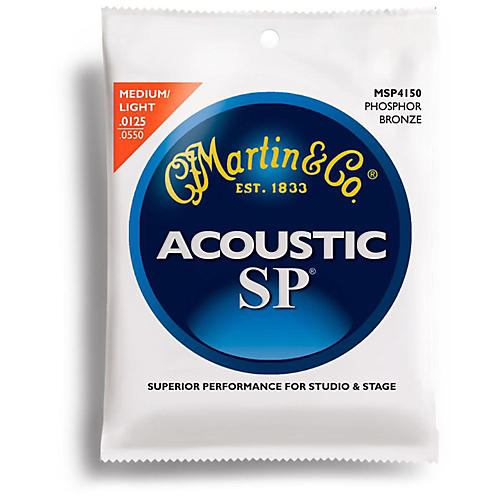 MSP4150 SP Phosphor Light/Medium Acoustic Guitar Strings