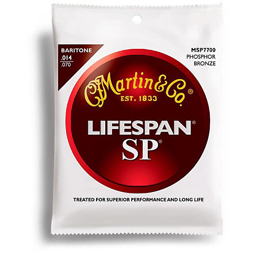 MSP7700 SP Lifespan Phosphor Bronze Baritone Acoustic Guitar Strings