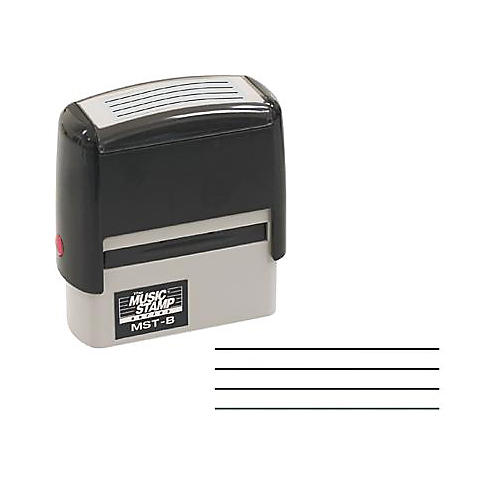 MST-B 4 Line Bass Tablature Stamp