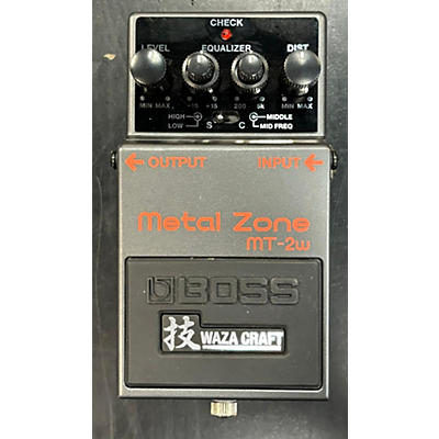 BOSS MT2W Metal Zone Waza Craft Effect Pedal