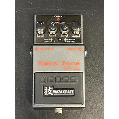 BOSS MT2W Metal Zone Waza Craft Effect Pedal