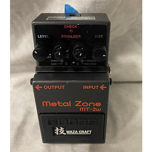 BOSS MT2W Metal Zone Waza Craft Effect Pedal