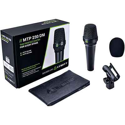 LEWITT MTP 250 DMs Cardioid Dynamic Microphone With On/Off Switch