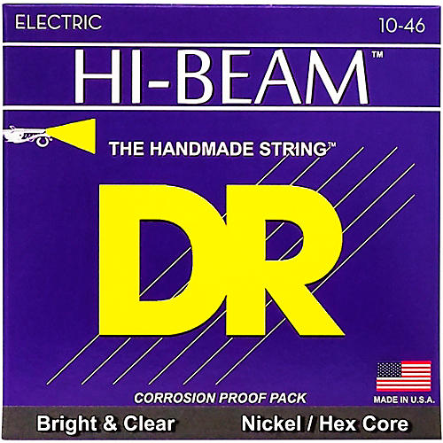 DR Strings MTR10 Hi-Beam Nickel Medium Electric Guitar Strings