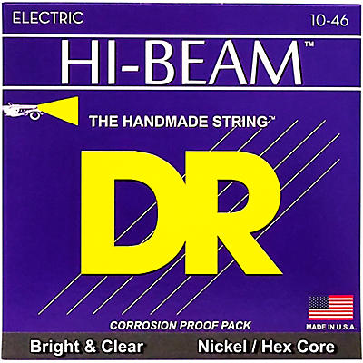 DR Strings MTR10 Hi-Beams Nickel Medium Electric Guitar Strings