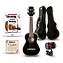 Mitchell MU75BK Concert Ukulele Deluxe Bundle Black
