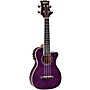 Mitchell MU80X-CE-QMPR Exotic Acoustic Electric Cutaway Ukulele Quilt Maple Purple