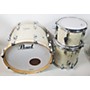 Used Pearl MUSIC CITY CUSTOM KIT Drum Kit WHITE MARINE PEARL
