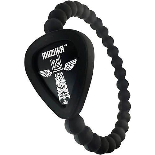 Pickbandz MUZiiKA Epic Black Beaded Bracelet Medium