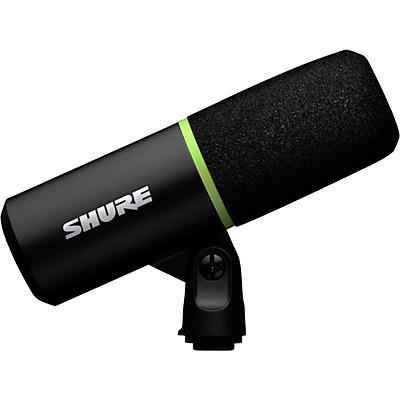 Shure MV6 USB Speech Microphone, Black