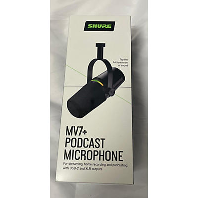 Shure MV7+ USB Microphone