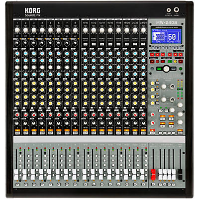 KORG MW-2408 SoundLink 24-Channel Hybrid Analog/Digital Mixer