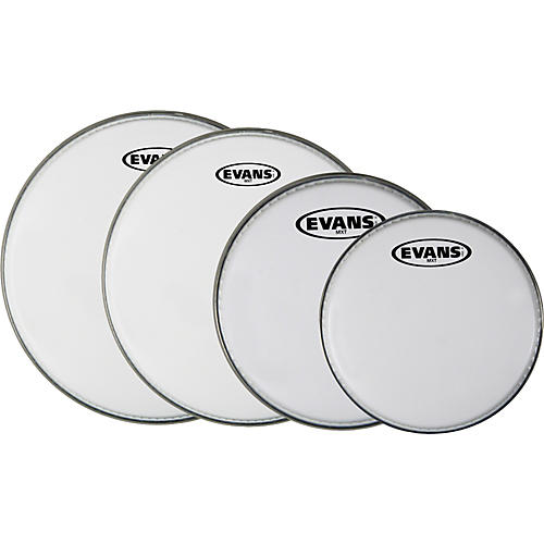 EVANS MX White Tenor Drum Head 4-Pack