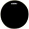 MX1 Marching Bass Drum Head Level 1 Black 24 in.