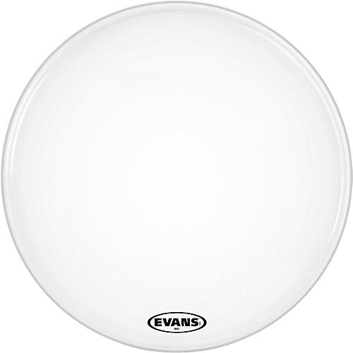 Evans MX2 White Marching Bass Head 30 in.