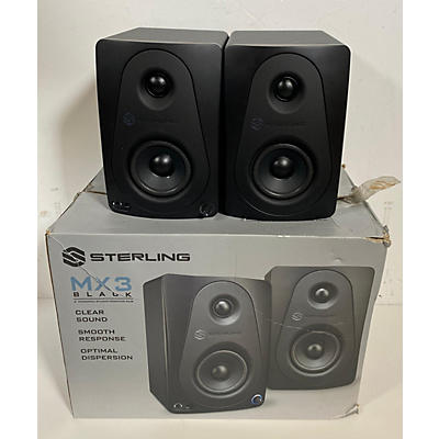 Sterling Audio MX3BLACK Powered Monitor