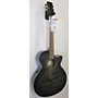 Used Mitchell MX420 Acoustic Electric Guitar Trans Black