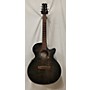 Used Mitchell MX420 Acoustic Electric Guitar Trans Black