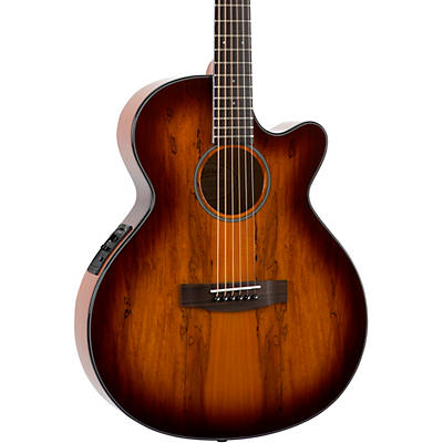 Mitchell MX430 Spalted Maple Acoustic-Electric Guitar